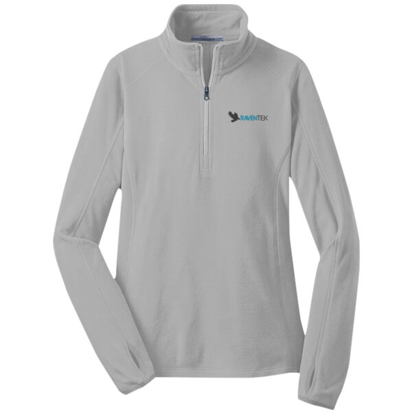   - Ladies Microfleece 1/2 Zip Pullover Thumbnail